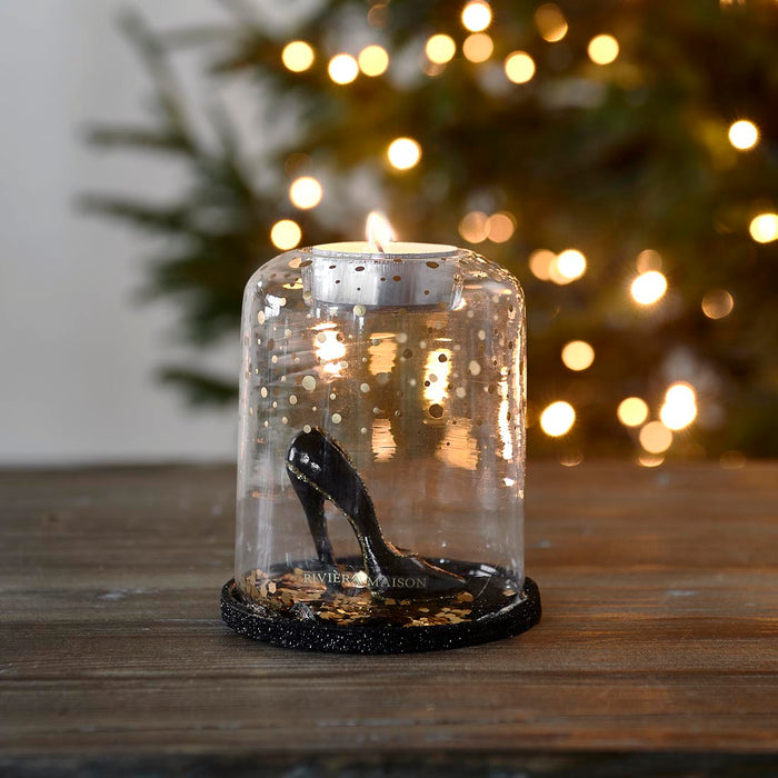 Riviera Maison Sparkling Pump Votive - 8.0x8.0x10.0 cm