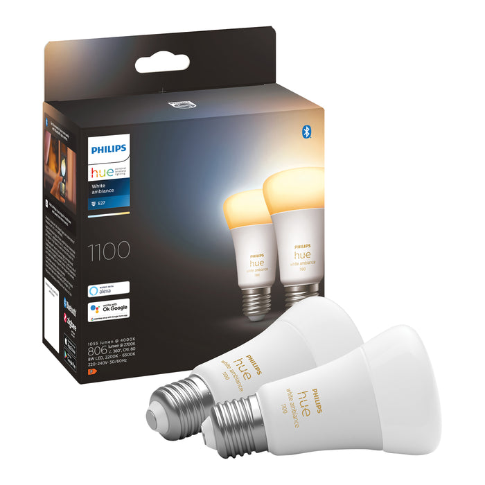 Philips Hue White Ambiance Lichtbron - E27 - 1-pack