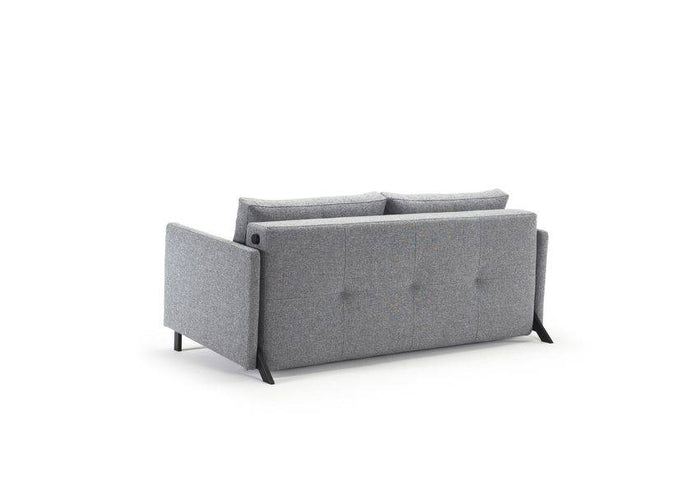 Innovation Cubed met Armleuning 160 Slaapbank Grijs