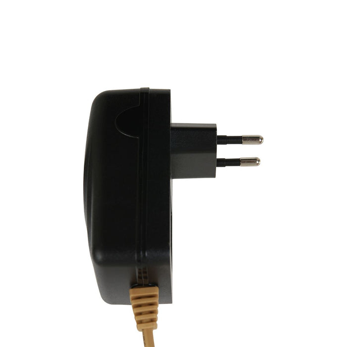 Mexlite - tafellamp - Eloi - brons - glas metaal - Ø 17cm - LED - 1315BR