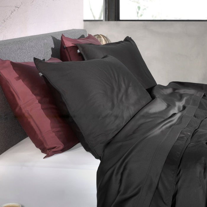 Zo Home Satinado Kussensloop Katoen Satijn - night black 60x70cm