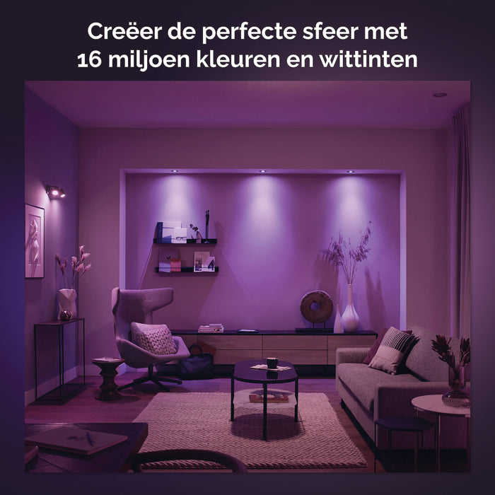 Philips Hue Centura Inbouwspot - GU10 - 1-pack