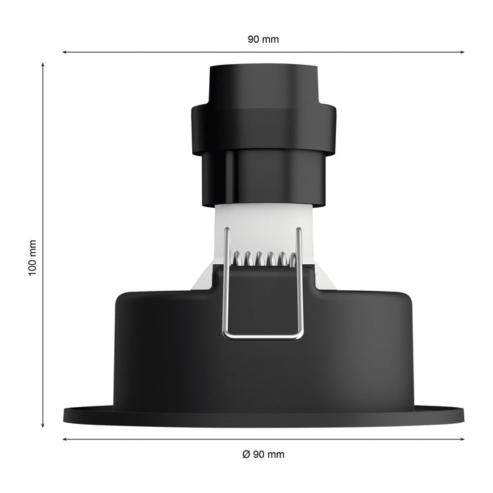 Philips Hue White Ambiance Milliskin Inbouwspot - GU10 - 3-pack