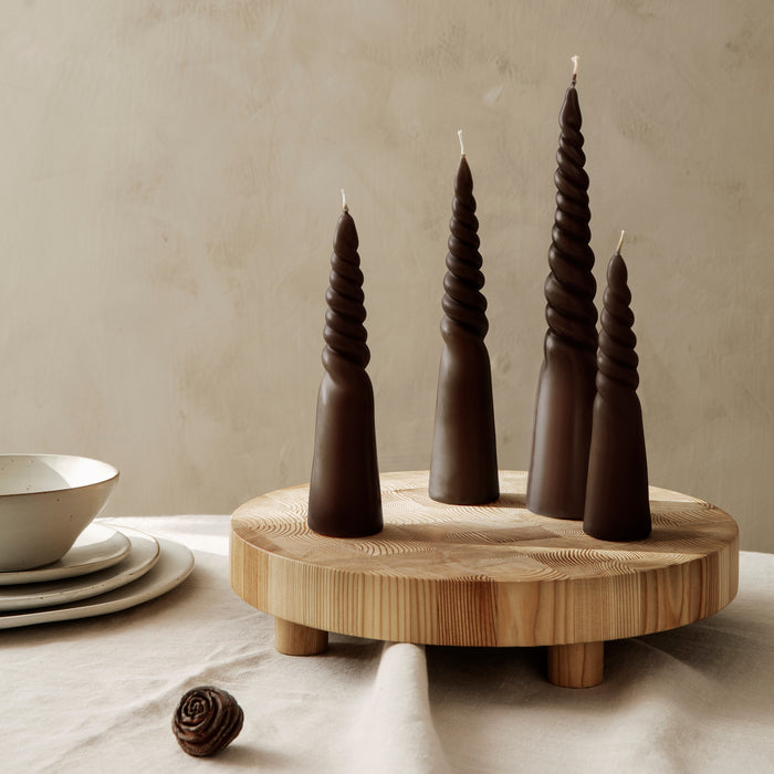 Ferm Living Twisted Kaars - Set van 4