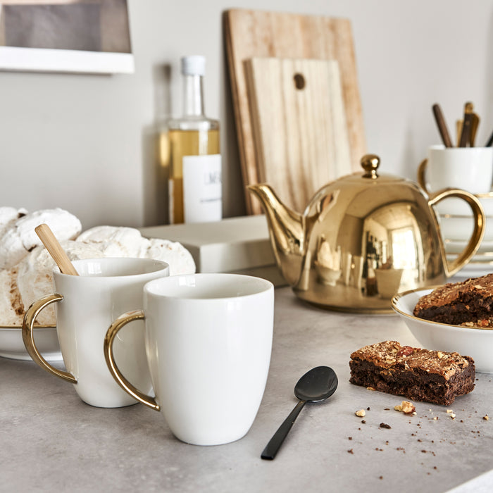 vtwonen Gold Serviesset 16-delig