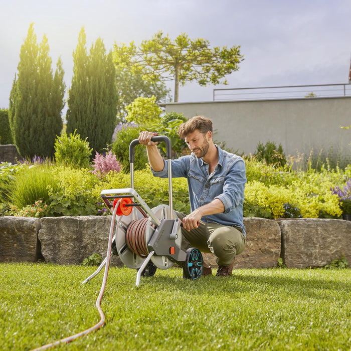 Gardena AquaRoll M Easy Set Slangenwagen