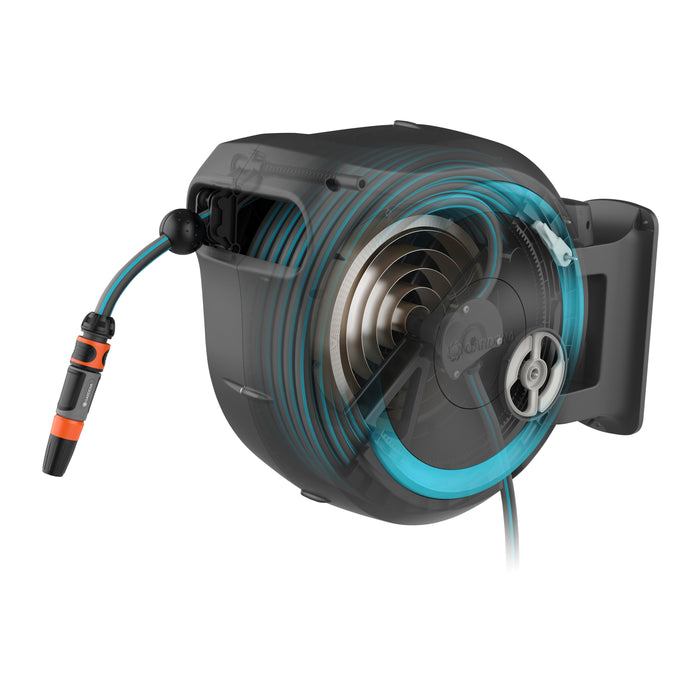 Gardena RollUp Wandslangenbox 25 m - Antraciet