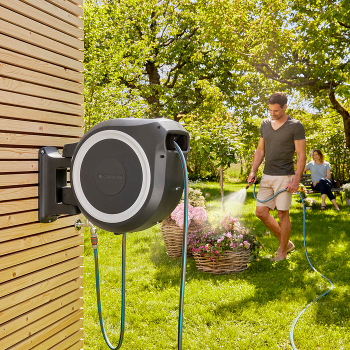 Gardena RollUp Wandslangenbox 35 m - Wit