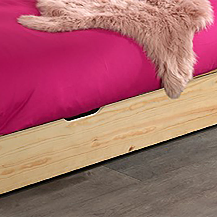 Vipack Dallas Rolbed 90 x 200 cm - Bruin