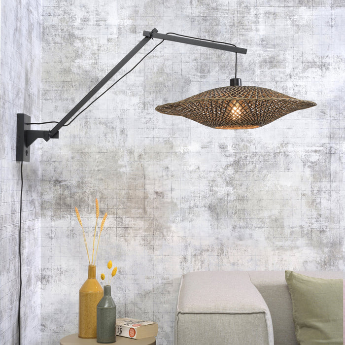 GOOD&MOJO Bali Wandlamp met Arm M - Ø 60 cm