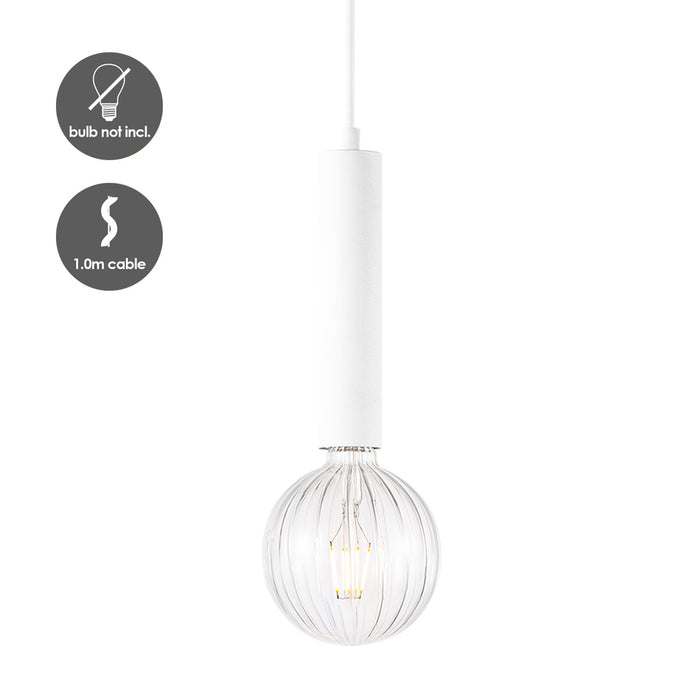 Home sweet home Facil Hanglamp pendel - Wit - Excl. lichtbron