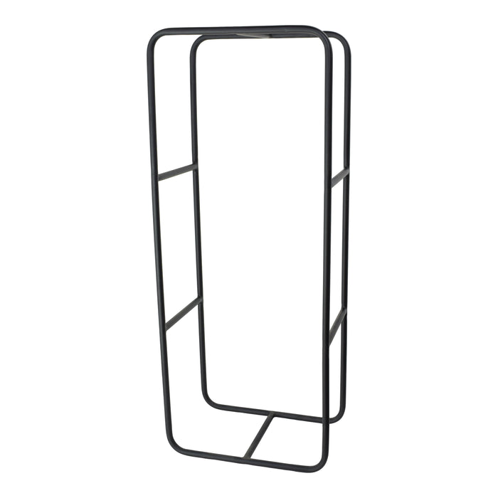 LOFT42 Fira Haardhoutrek rechthoek Zwart metaal - 100x40x25