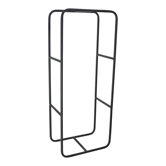 LOFT42 Fira Haardhoutrek rechthoek Zwart metaal - 100x40x25