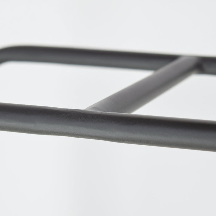 LOFT42 Fira Haardhoutrek rechthoek Zwart metaal - 100x40x25