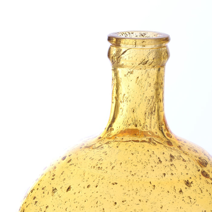 Casa Vivante Modena Decoratieve Fles Ø16 cm Oker