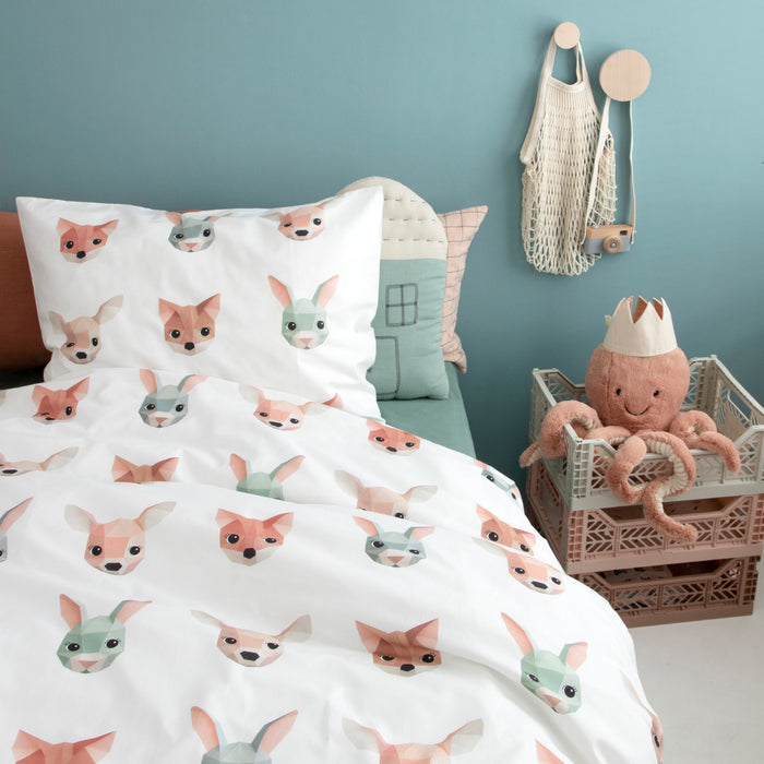 Studio Ditte Bosdieren Dekbedovertrek 140 x 200 cm
