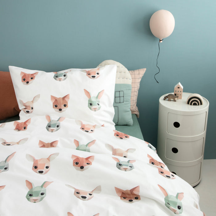 Studio Ditte Bosdieren Dekbedovertrek 140 x 200 cm