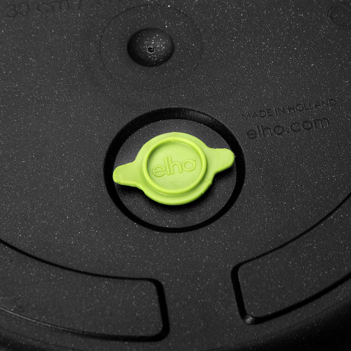 Elho Fuente Rings Bloempot 47 cm - Zwart