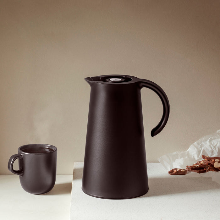 Eva Solo Rise Vacuüm Thermoskan 1 L - Zwart