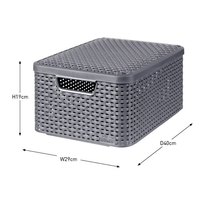 Curver Style Opbergmand M met Deksel