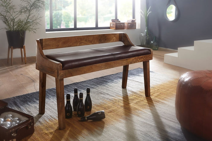 Sky Style Rana Halbank Massief met Rugleuning