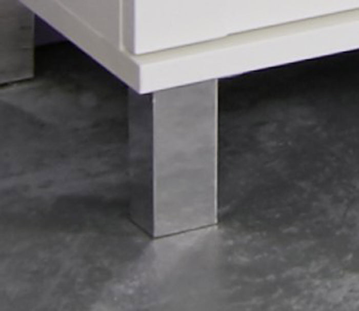 Hioshop Florida|OrlandoBad badkamerkast 4 laden wit, gematteerd