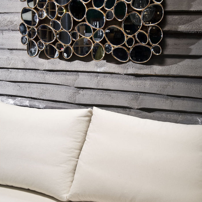 Kare Design Design Spiegel Water Drops - L135 X B78 Cm - Koper