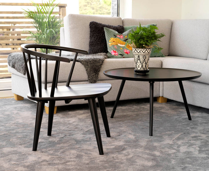 Rowico Carmen Stoel - Set Van 2 - Bruin