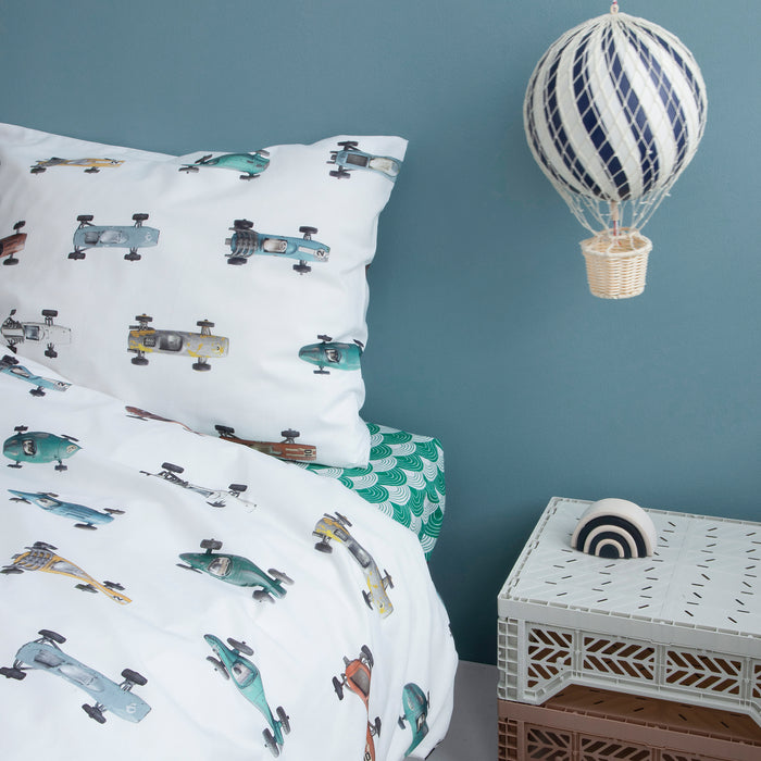 Studio Ditte Raceauto's Dekbedovertrek 140 x 200/220 cm