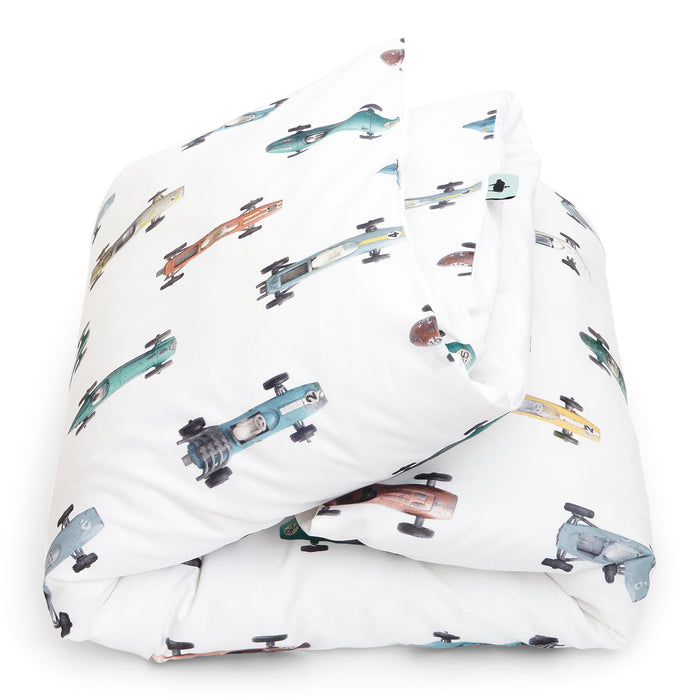 Studio Ditte Raceauto's Dekbedovertrek 140 x 200/220 cm