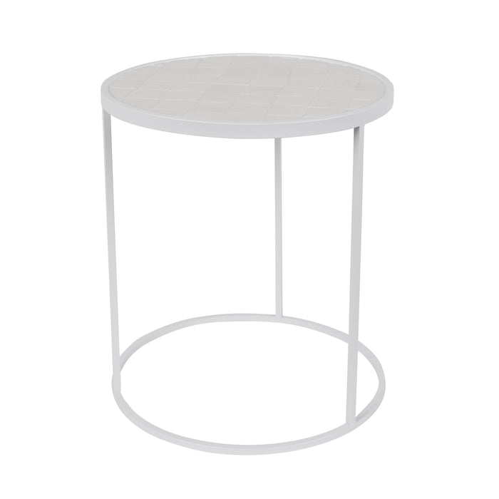 Zuiver Glazed Bijzettafel