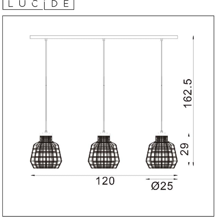 Lucide Fiona Hanglamp