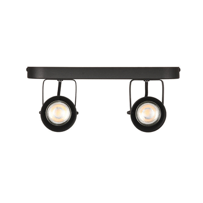 LABEL51 - Led Spot Max 2-Lichts - Zwart Metaal