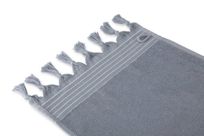 Walra - Gastendoek Soft Cotton Hamam - 2x 30x50 - Blauw