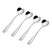 Alessi Theelepels 4 st.