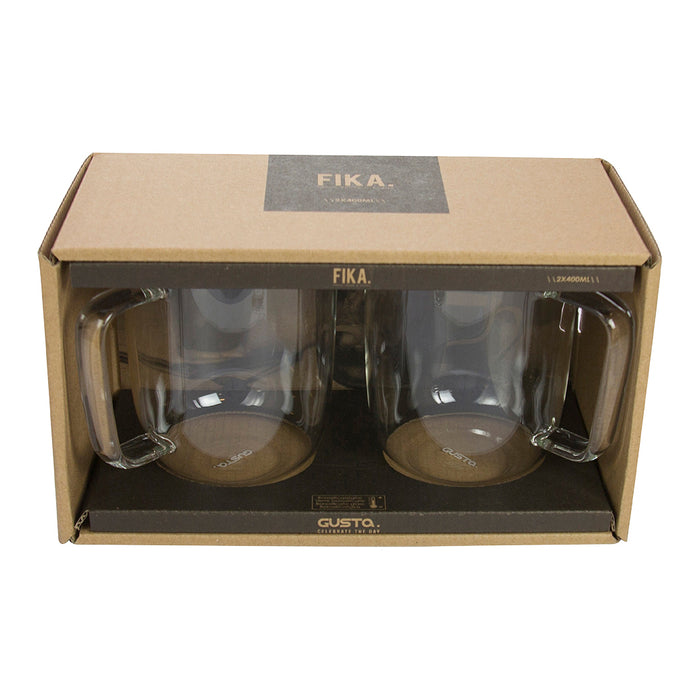 Gusta FIKA Glas 0,4 L - 2 st.