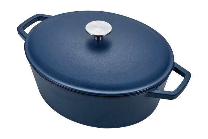 Buccan - Hamersley - Gietijzeren braadpan 29cm - Blauw