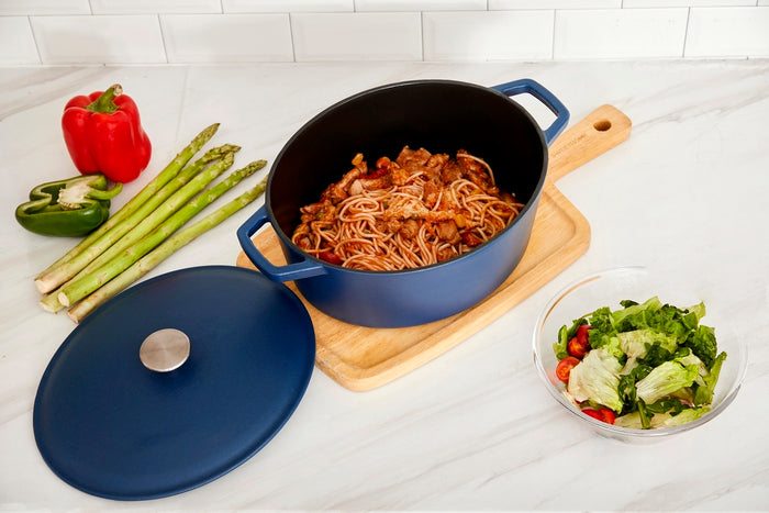 Buccan - Hamersley - Gietijzeren braadpan 29cm - Blauw