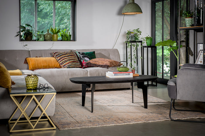 Mister Habitat - Kenia - Plantenstandaard - Set Van 2 - Zwart