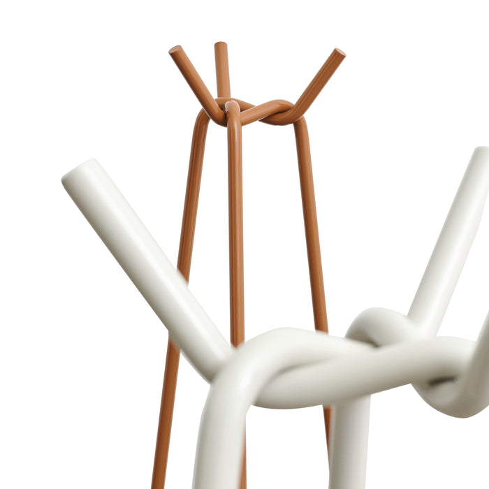 HAY Knit Staande Kapstok 3 Haken - White