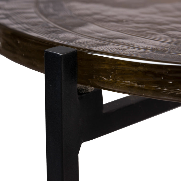 Dutchbone Vidrio Bijzettafel - Black