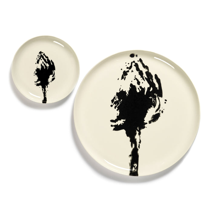 Serax Ottolenghi Feast Bord Ø 19 cm - Artisjok Zwart