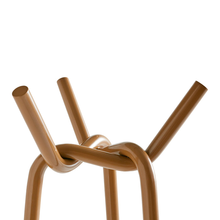 HAY Knit Staande Kapstok 3 Haken - Toffee