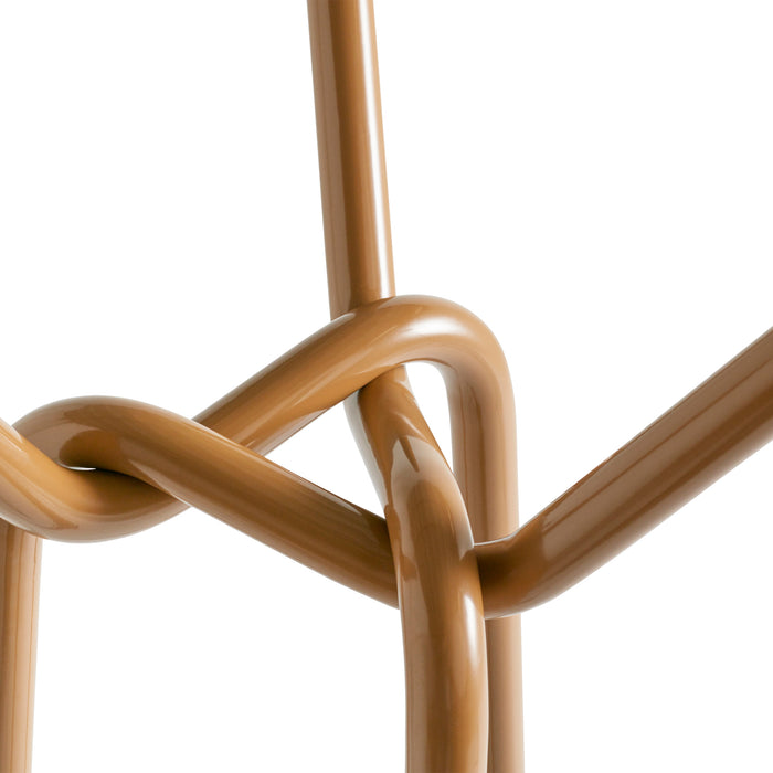 HAY Knit Staande Kapstok 3 Haken - Toffee