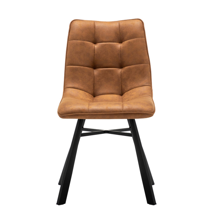 Furnihaus Eetkamerstoel Dexx - Cognac - Set van 6