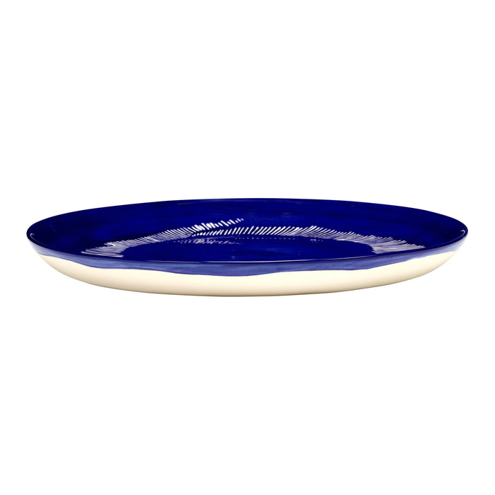 Serax Ottolenghi Feast Bord Ø 22,5 cm - Lapis Lazuli Swirl