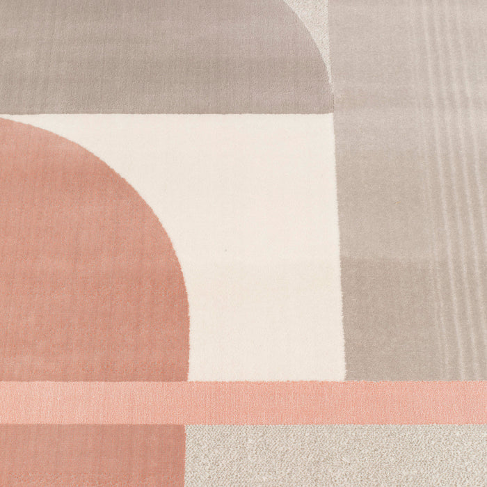 Zuiver Hilton Vloerkleed Grey/Pink