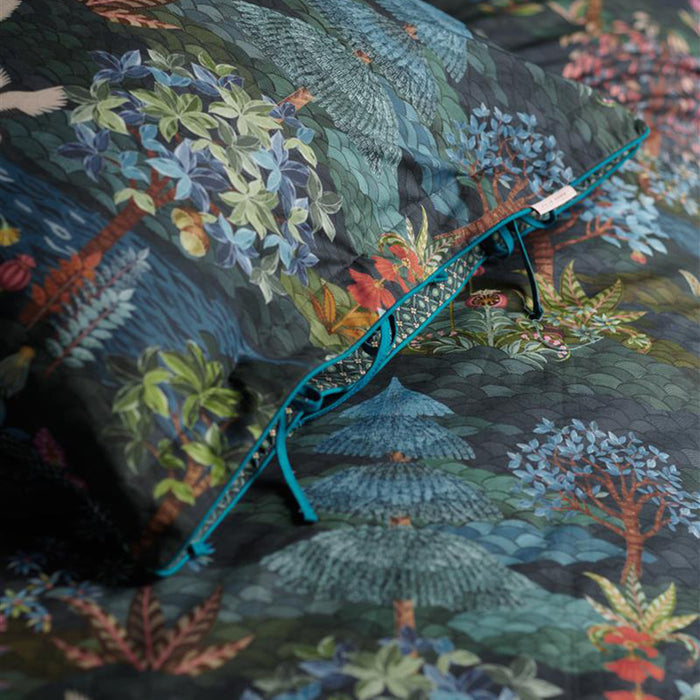 Pip Studio Garden Dekbedovertrek 140 x 220 cm - Donkerblauw
