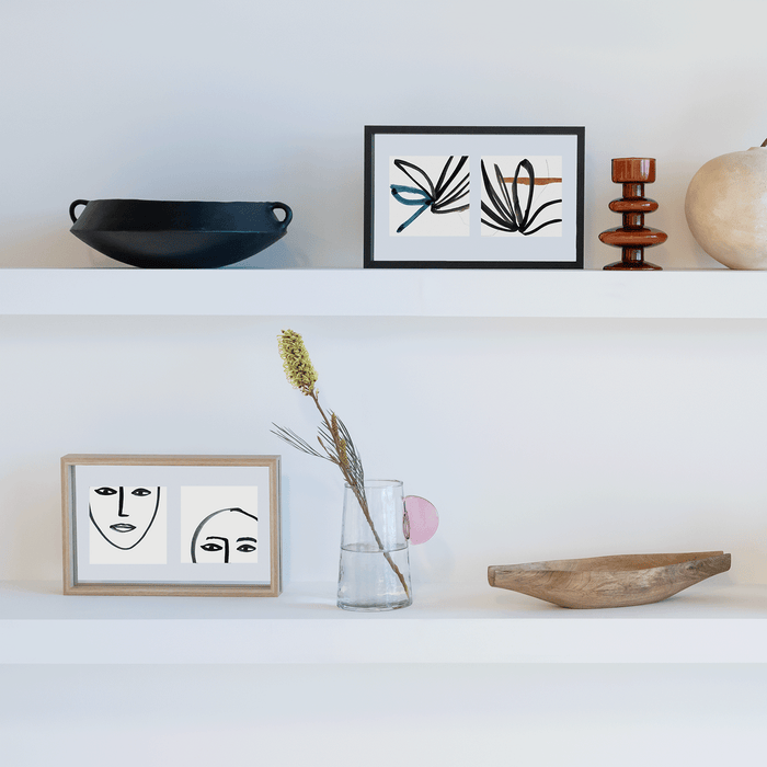 Urban Nature Culture Floating Aesthetic Dubbele Fotolijst