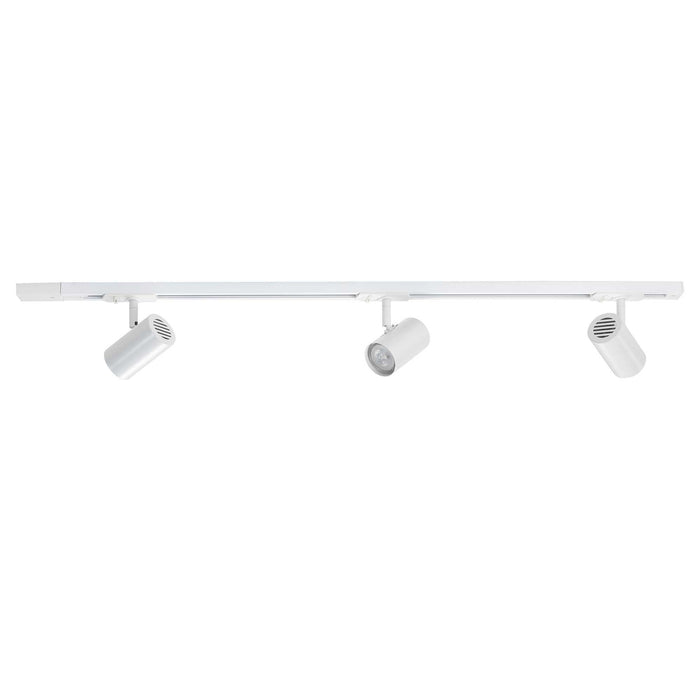 Highlight Railsysteem Trackline 100cm Wit incl. 3 Cilinder Spots